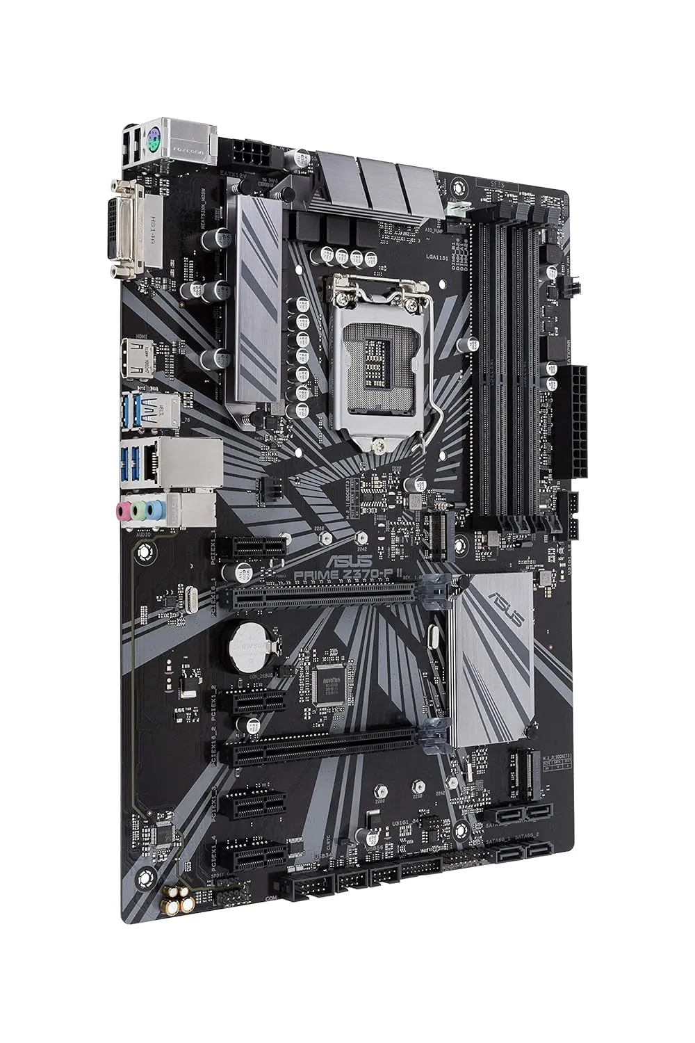 ASUS MOTHERBOARD PRIME Z370-P II DDR4 For Intel 8th | 9th Gen (Import) view 3